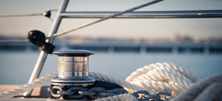 3/8' x 15' White 3 Strand Twisted Nylon Dock Line - For Boats up to 25' -  Sold Individually