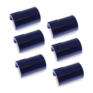 BC-30 | Bimini Clip 1" Navy Round Clip (6 Pack)