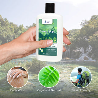 DB-77 | Biodegradable All-Purpose Camp Soap (8 Ounce)