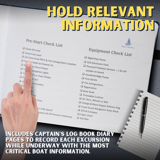 DB-01 | Hard Bound Captain's Log Book
