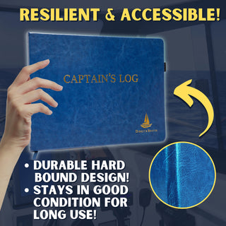 DB-01 | Hard Bound Captain's Log Book