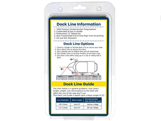 Double Braided Polypropylene Dock Line - 2 Pack