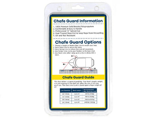 Polypropylene Dock Line with Chafe Guard - 2 Packs