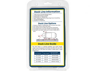 DB-156-2T | 1/2" x 25' - Gold/White (2 Pack) Double Braided 100% Premium Nylon Dock Line - For Boats up to 35'