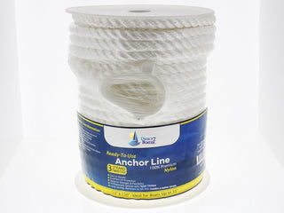3 Strand Twisted Nylon Anchor Line