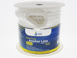 3 Strand Twisted Nylon Anchor Line