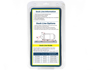 3/4" x 30' - Black Double Braided 100% Premium Nylon Dock Line - For Boats Up to 55' - Long Lasting Mooring Rope - Strong Nylon Dock Ropes for Boats - Marine Grade Sailboat Docking Rope