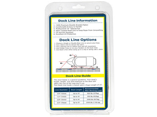 3/4" x 30' - Gold/White (2 Pack) Double Braided 100% Premium Nylon Dock Line - For Boats Up to 55' - Long Lasting Mooring Rope - Strong Nylon Dock Ropes for Boats - Marine Grade Sailboat Docking Rope