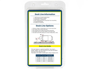 1/2" x 35' - Black Double Braided 100% Premium Nylon Dock Line - For Boats Up to 35' - Long Lasting Mooring Rope - Strong Nylon Dock Ropes for Boats - Marine Grade Sailboat Docking Rope