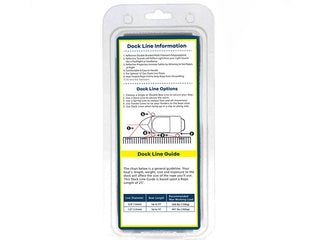REFLECTIVE Double Braided Polypropylene Dock Line