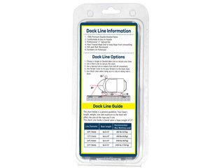 DB-314-2T | 1/2" x 10' - Dark Navy (2 Pack) Double Braided Nylon Dock Line