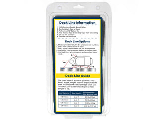 5/8" x 15' Black (2 Pack) Double Braided 100% Premium Nylon Dock Line - For Boats Up to 45' - Long Lasting Mooring Rope - Strong Nylon Dock Ropes for Boats - Marine Grade Sailboat Docking Rope