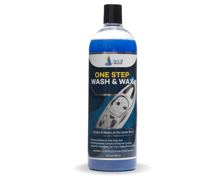One Step Wash & Wax for Boats, Autos & RV's 32 fl oz Cleans & Waxes at the Same Time - Safe Biodegradable Formula