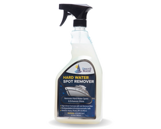 Hard Water Spot Remover for Boats, Autos, Motorcycles, ATV's & RV's - 32 fl oz Biodegradable High Shine Formula