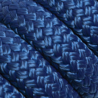5/8" x 30' - Royal Blue Double Braided 100% Premium Nylon Dock Line - For Boats Up to 45' - Long Lasting Mooring Rope - Strong Nylon Dock Ropes for Boats - Marine Grade Sailboat Docking Rope