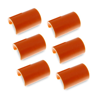 BC-11 | Bimini Clip 7/8" Orange Round Clip (6 Pack)