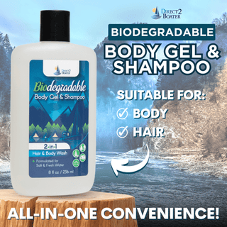 DB-79 | Outdoor Biodegradable Shampoo and Body Gel (8 Ounce)