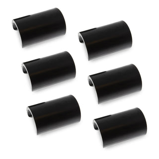 BC-29 | Bimini Clip 1" Black Round Clip (6 Pack)