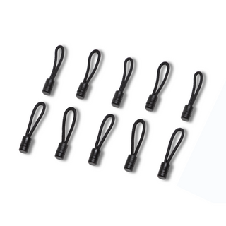 SP-14B | Stayput Black Pull Cords (10 Pack) Used with Shock Cords & Zippers for Canvas Sold Separately