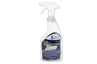 UV Protectant Spray for Vinyl, Plastic, Rubber, Fiberglass 32 oz & Spray N Wipe Stain Remover 16 oz (2 Items)
