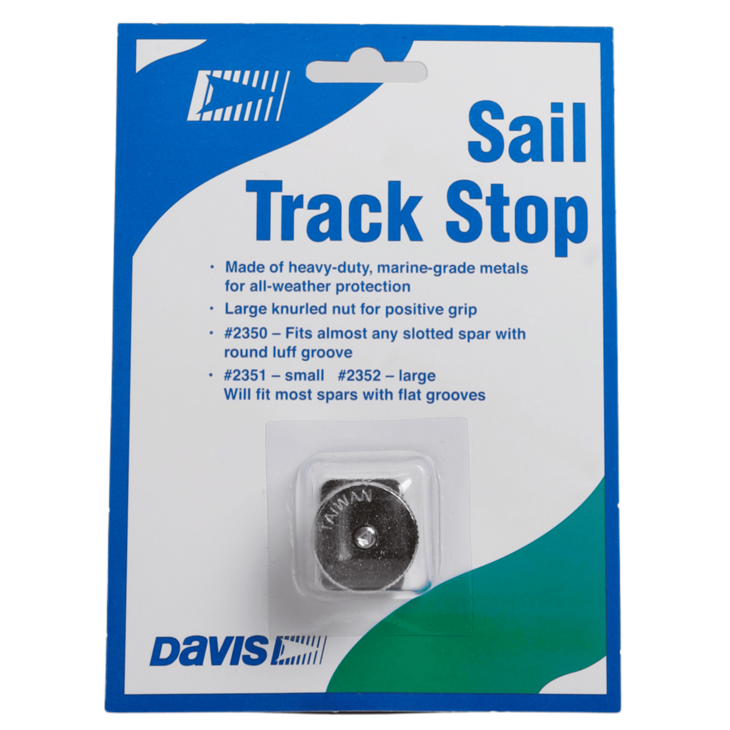 DI-2352 | Davis Instruments - Davis Flat Large Sail Track Stop