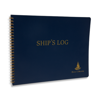 DB-02 | Spiral Bound Ship's Log Book