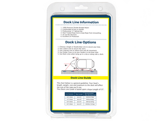 1/2" x 35' - Gold/White Double Braided 100% Premium Nylon Dock Line - For Boats Up to 35' - Long Lasting Mooring Rope - Strong Nylon Dock Ropes for Boats - Marine Grade Sailboat Docking Rope