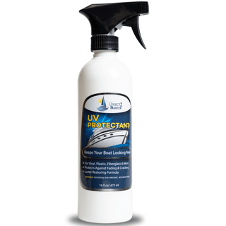 Direct 2 Boater UV Protectant Spray for Vinyl, Plastic, Rubber, Fiberglass, Gel Coat & More - 16 fl oz Luster Restoring Formula