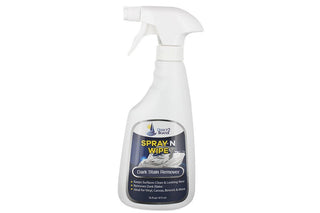 UV Protectant Spray for Vinyl, Plastic, Rubber, Fiberglass 16 oz & Spray N Wipe Stain Remover 16 oz (2 Items)