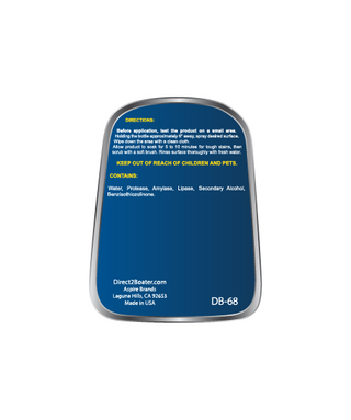 UV Protectant Spray for Vinyl, Plastic, Rubber, Fiberglass 16 oz & Spray N Wipe Stain Remover 16 oz (2 Items)